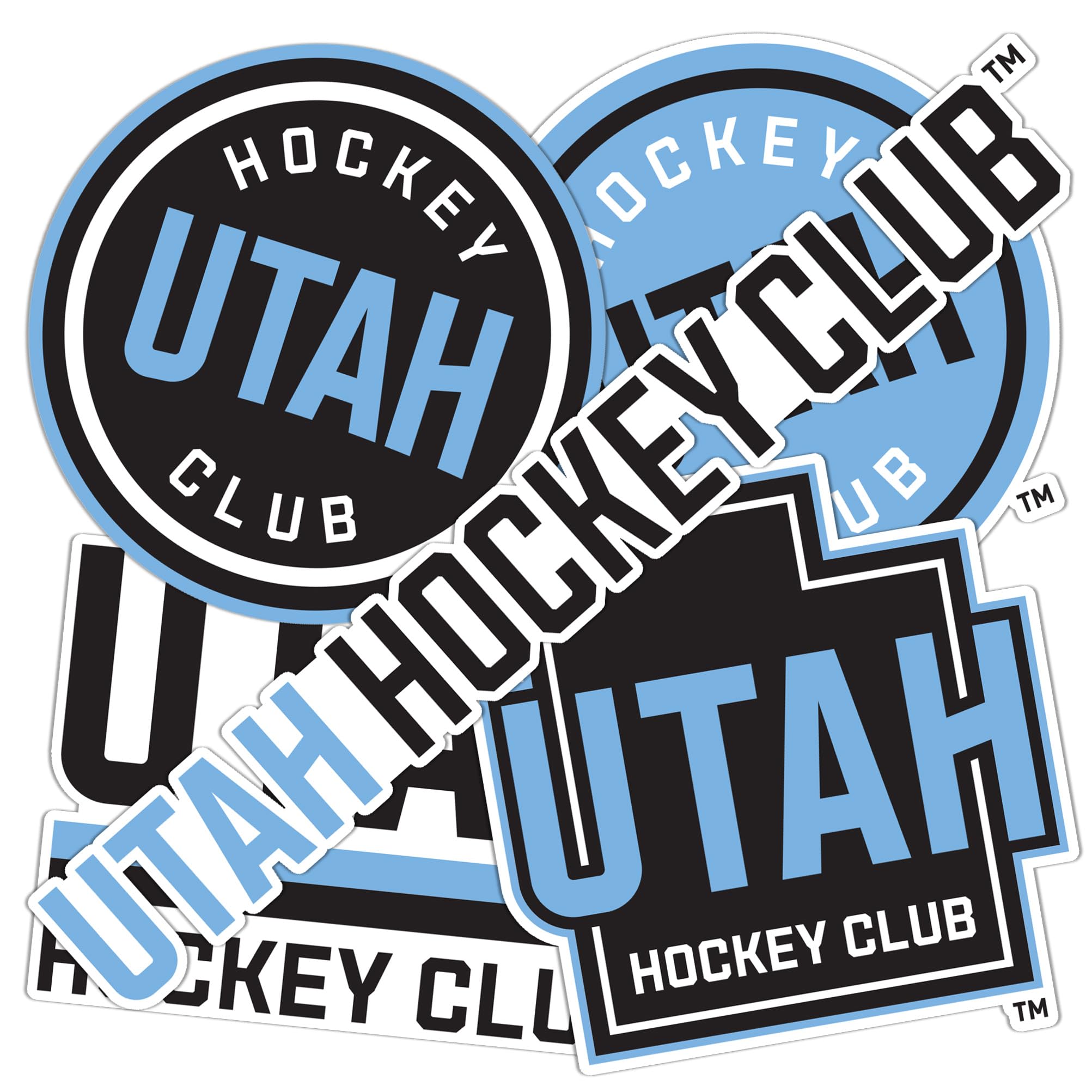 Desert Cactus Utah Hockey Club NHL Team Vinyl Decal Sticker - Waterproof Laptop, Car, Water Bottle, Scrapbook Decor - Perfect for Hockey Fans & Sports Enthusiasts