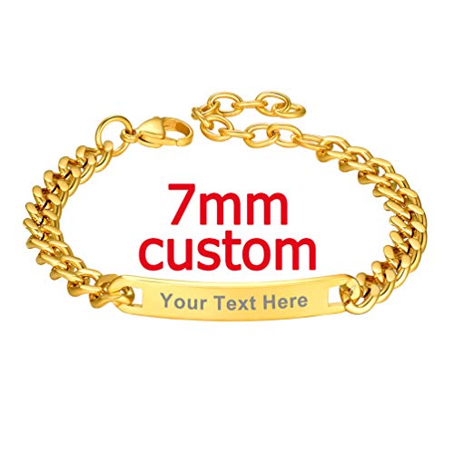 01 Engrave-7mm-Gold Plated