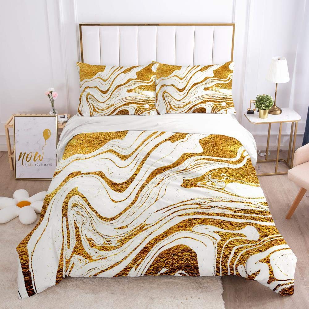 Geekcook 3D Printed Duvet Cover Set - Queen/King Size Luxury Bedding with Pillowcases | Soft Microfiber Bed Linens for Home, Dorm & Hotel Use