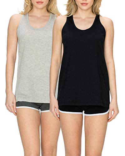 2 Pk Black Gray