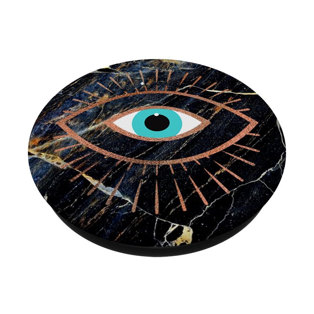 Evil Eye Black Rose PopSockets PopGrip - Swappable Phone Grip & Stand for iPhone, Samsung, Smartphones - Perfect for Protection, Style & Hands-Free Viewing
