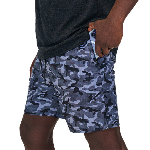 Men's Camo Shorts - Comfortable & Stylish Outdoor Activewear for Hiking, Camping & Summer Adventures