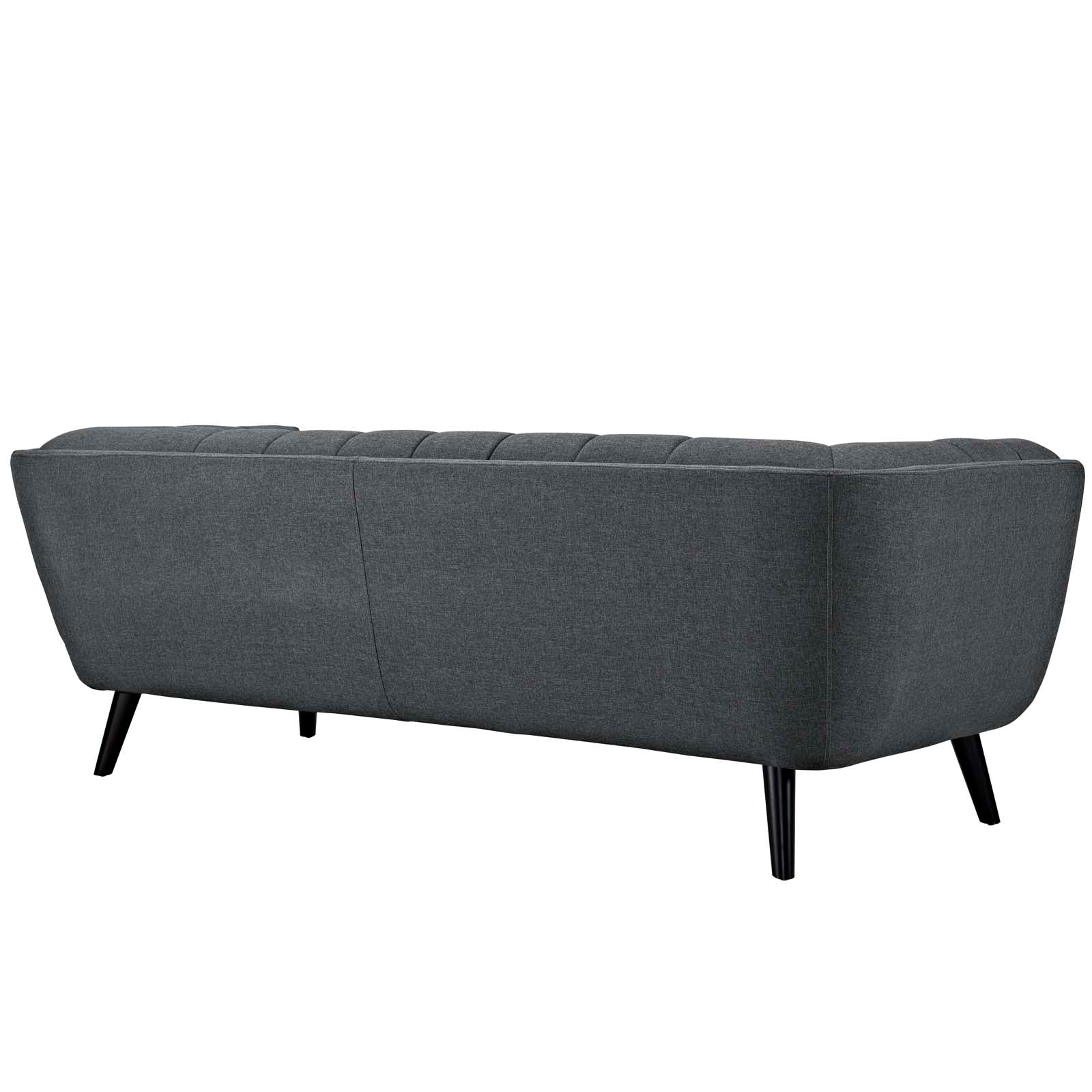 Bestow 2-Piece Upholstered Fabric Sofa and Loveseat Set - Modern Living Room Furniture for Small Spaces, Apartment & Home Decor