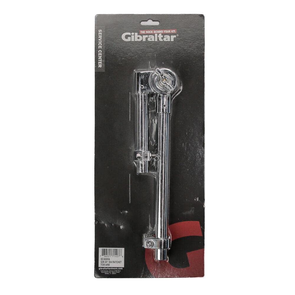 Gibraltar SC-600HA 3/4 Inch Heavy Duty Ratchet Tom Arm - Professional Drum Hardware for Live Performances & Studio Recordings