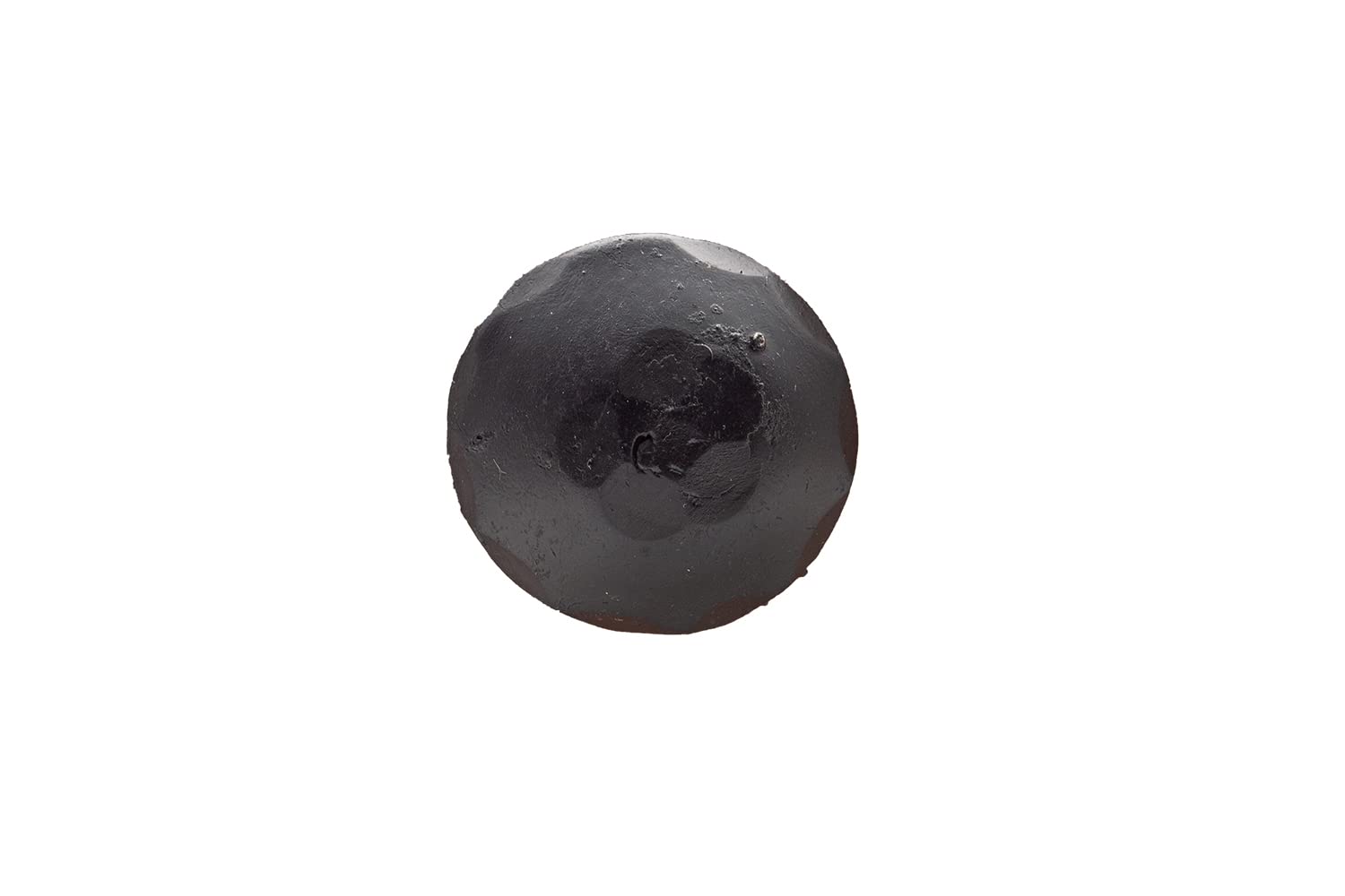50-Pack Rustic Clavos Decorative Nail Heads - Hand Forged Hammered Iron Nails with Matte Black Finish - 1 Inch Round Furniture Tacks for Gates, Barn Doors, Cabinets & Shutters - Perfect for DIY Home Decor and Rustic Furniture Projects