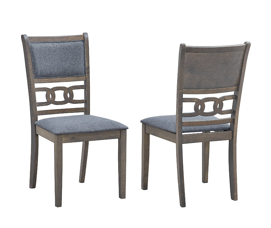 Bennington Dark Grey Upholstered Dining Chair - Comfortable Modern Kitchen & Dining Room Furniture for Home, Restaurant, and Office Use
