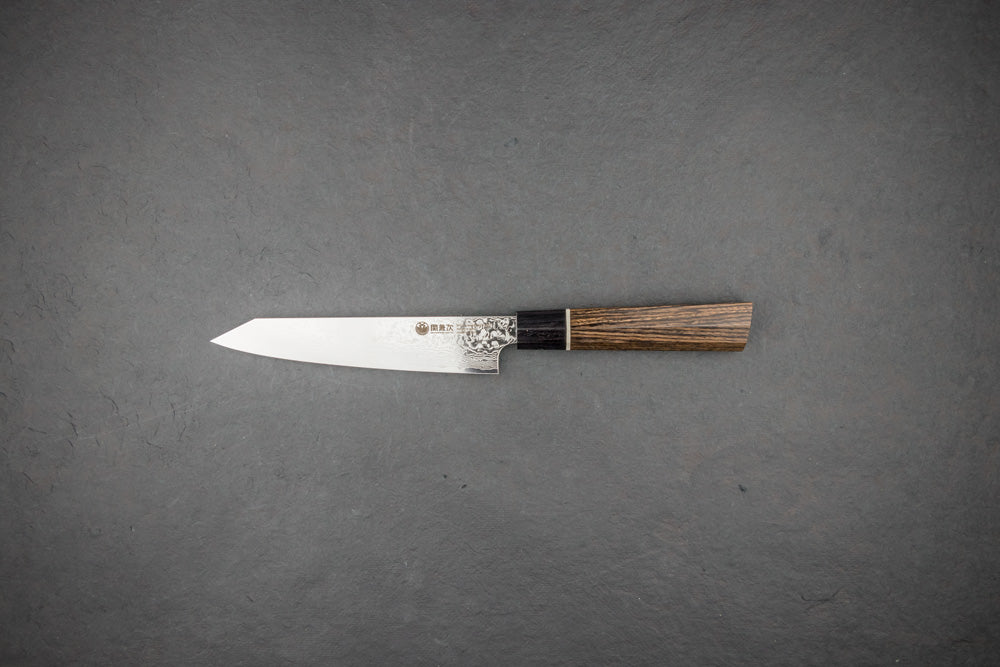 Premium Seki Kanetsugu Zuiun 150mm Petty Knife - Japanese Stainless Steel Blade for Precision Slicing & Chopping - Perfect for Home Chefs & Culinary Enthusiasts