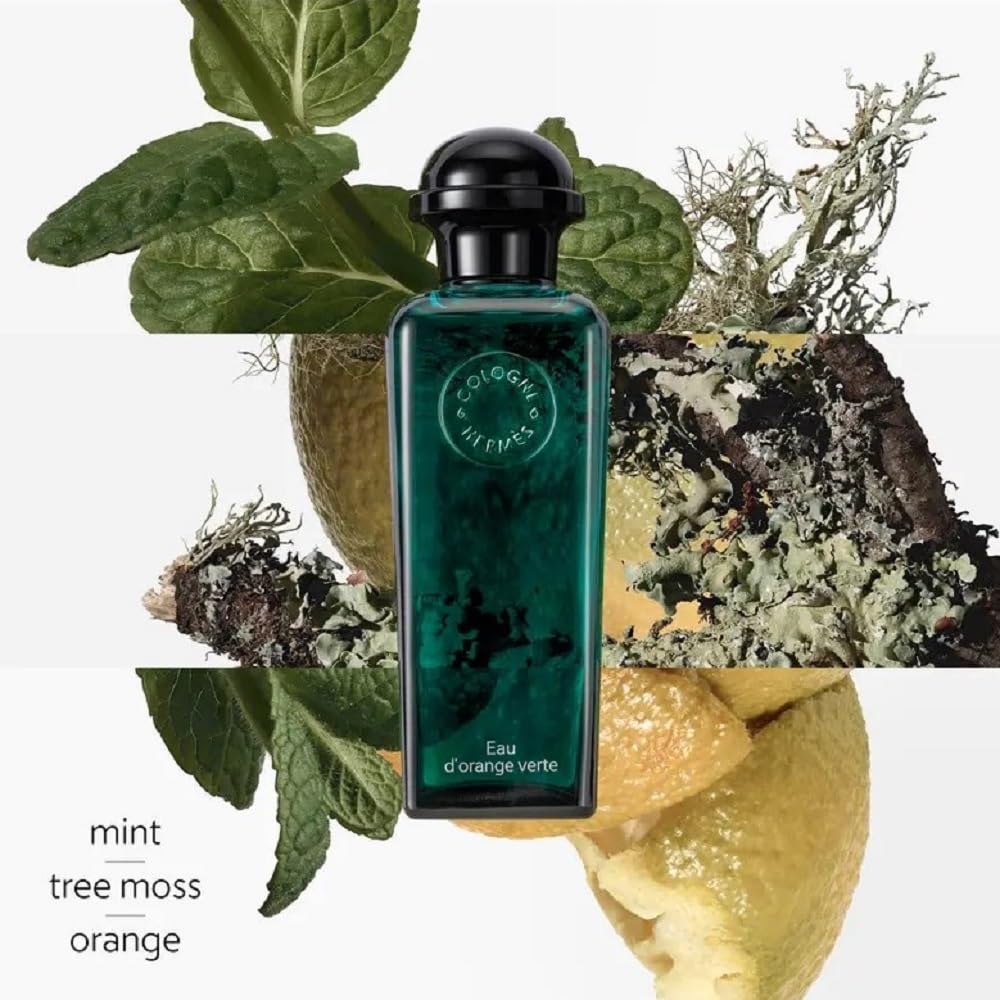 Hermes Eau D'Orange Verte Cologne for Men - 6.7 oz Fresh Citrus Aromatic Spray | Perfect for Daily Wear, Office & Special Occasions