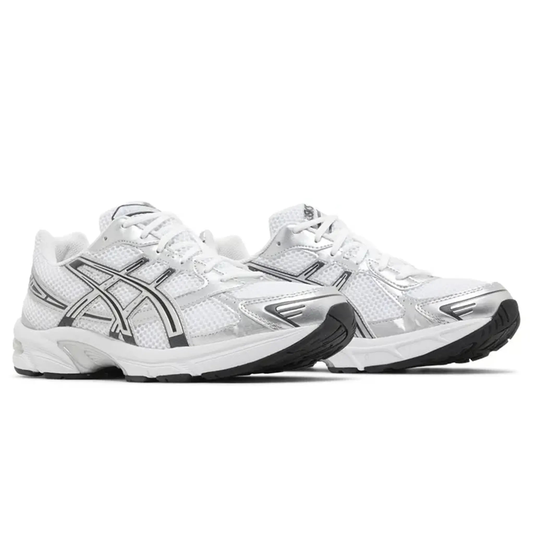 ASICS Gel 1130 Running Shoes for Men - White & Pure Silver - Lightweight Cushioned Sneakers for Jogging, Gym Workouts & Everyday Wear