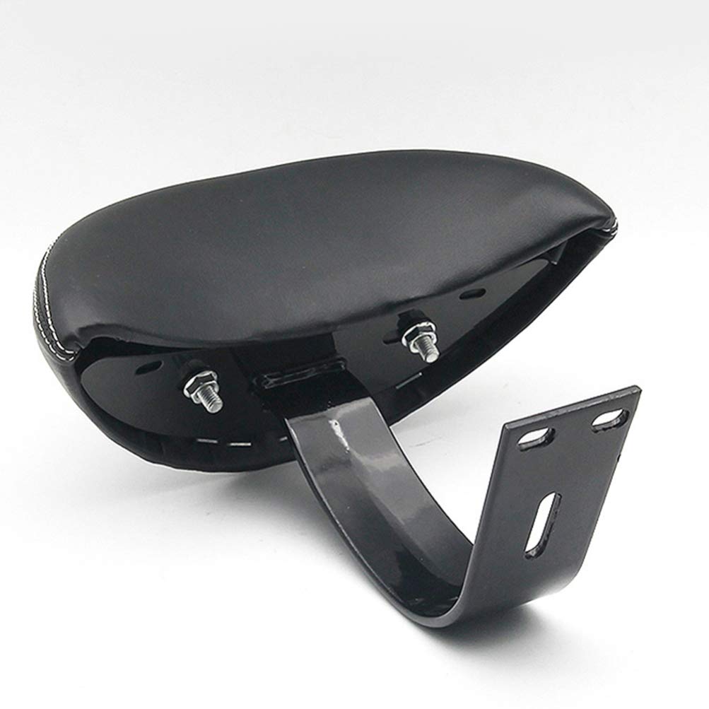 VOSAREA Durable Black E-Bike Backrest & Saddle Cushion - Comfortable Back Support for Electric Bikes - Perfect for Commuting, Leisure Rides & Long-Distance Cycling