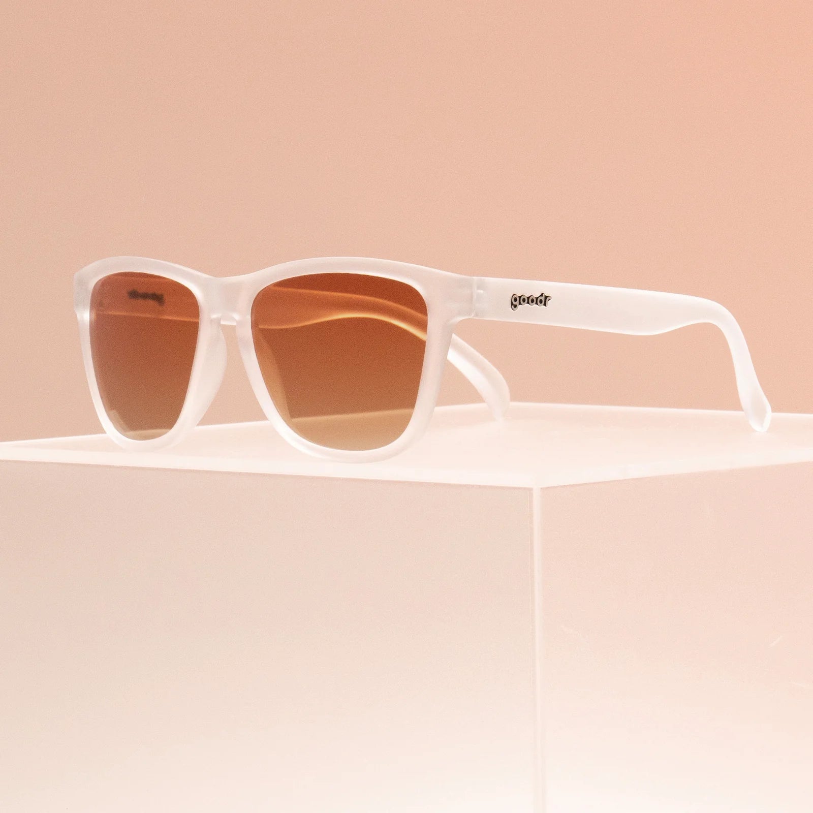 Goodr Root Beer Somelier Sunglasses - Polarized UV Protection for Running, Cycling & Outdoor Activities