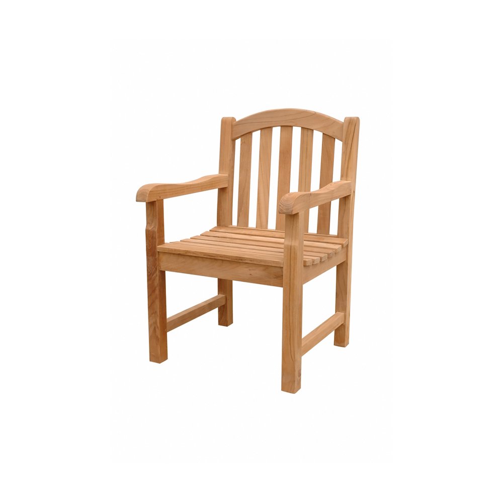 Anderson Teak Chelsea Dining Armchair - Outdoor Patio & Garden Furniture for Backyard, Poolside & Restaurant Use