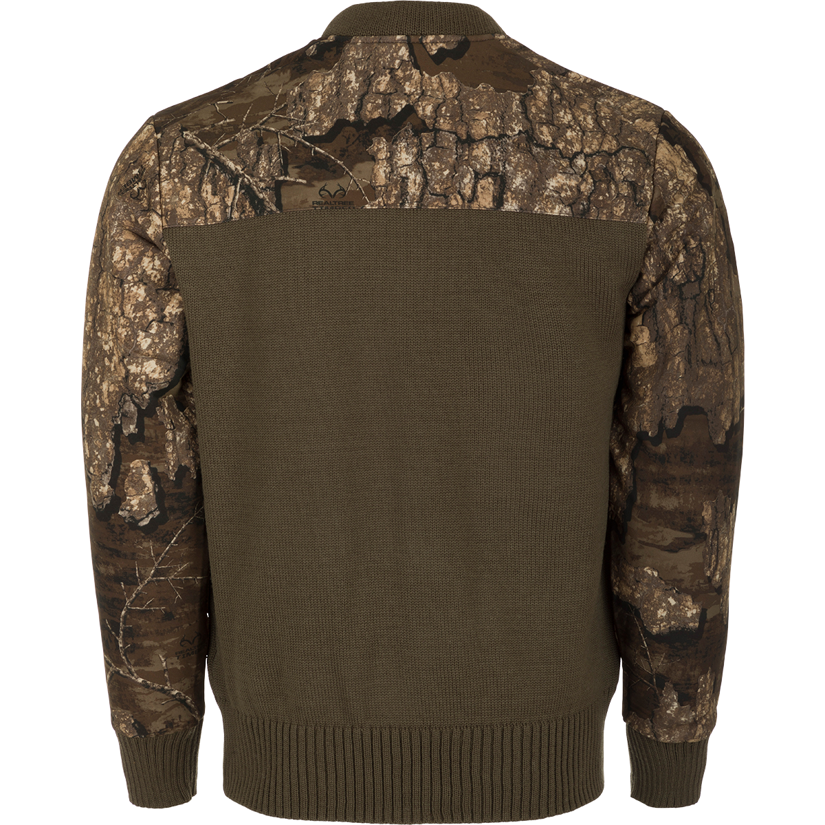 Camo 1/4 Zip Under Wader Sweater for Men - Warm Fleece Lined Pullover for Hunting & Fishing - Water Resistant Outdoor Performance Top for Cold Weather Activities