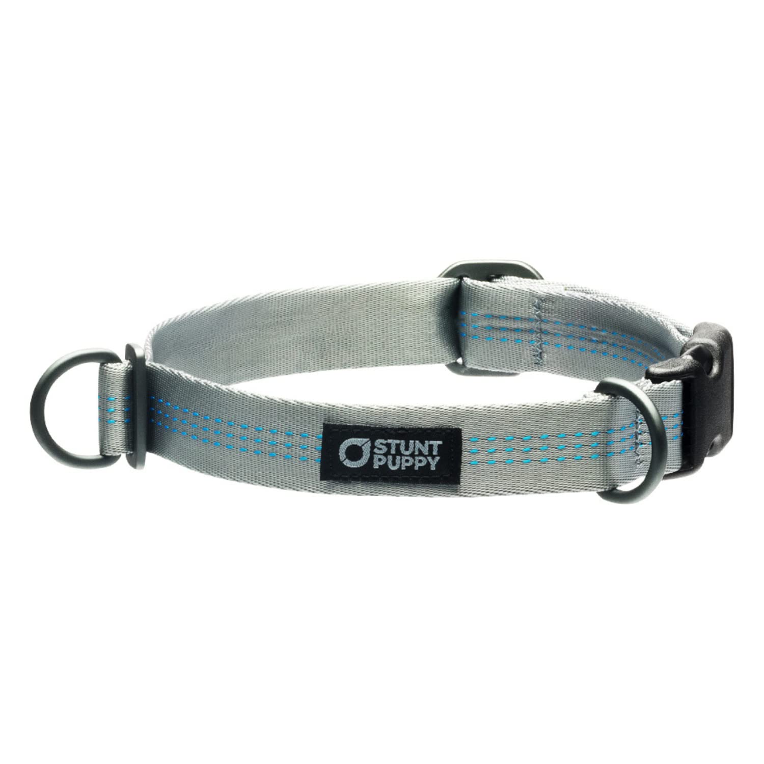 Small Silver Everyday Dog Collar - Durable & Stylish for Daily Walks, Training & Outdoor Adventures
