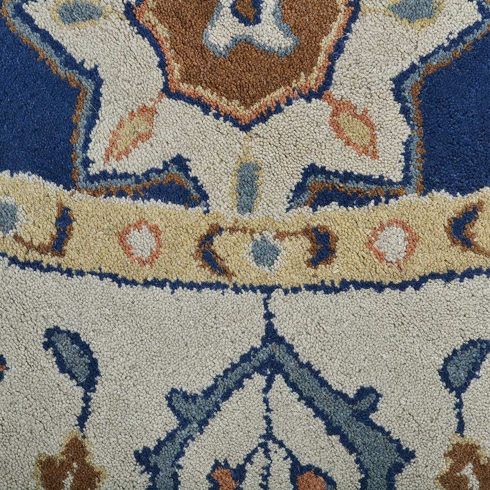 Handmade Isphahan Hand Tufted Wool Rug - Persian Luxury Area Rug for Living Room, Bedroom & Office Decor