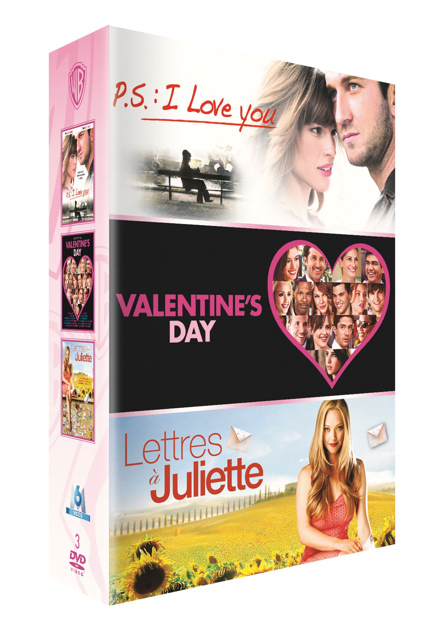 P.S. I Love You & Valentine's Day & Letters to Juliet - Romantic Movie Collection for Date Nights & Anniversary Gifts