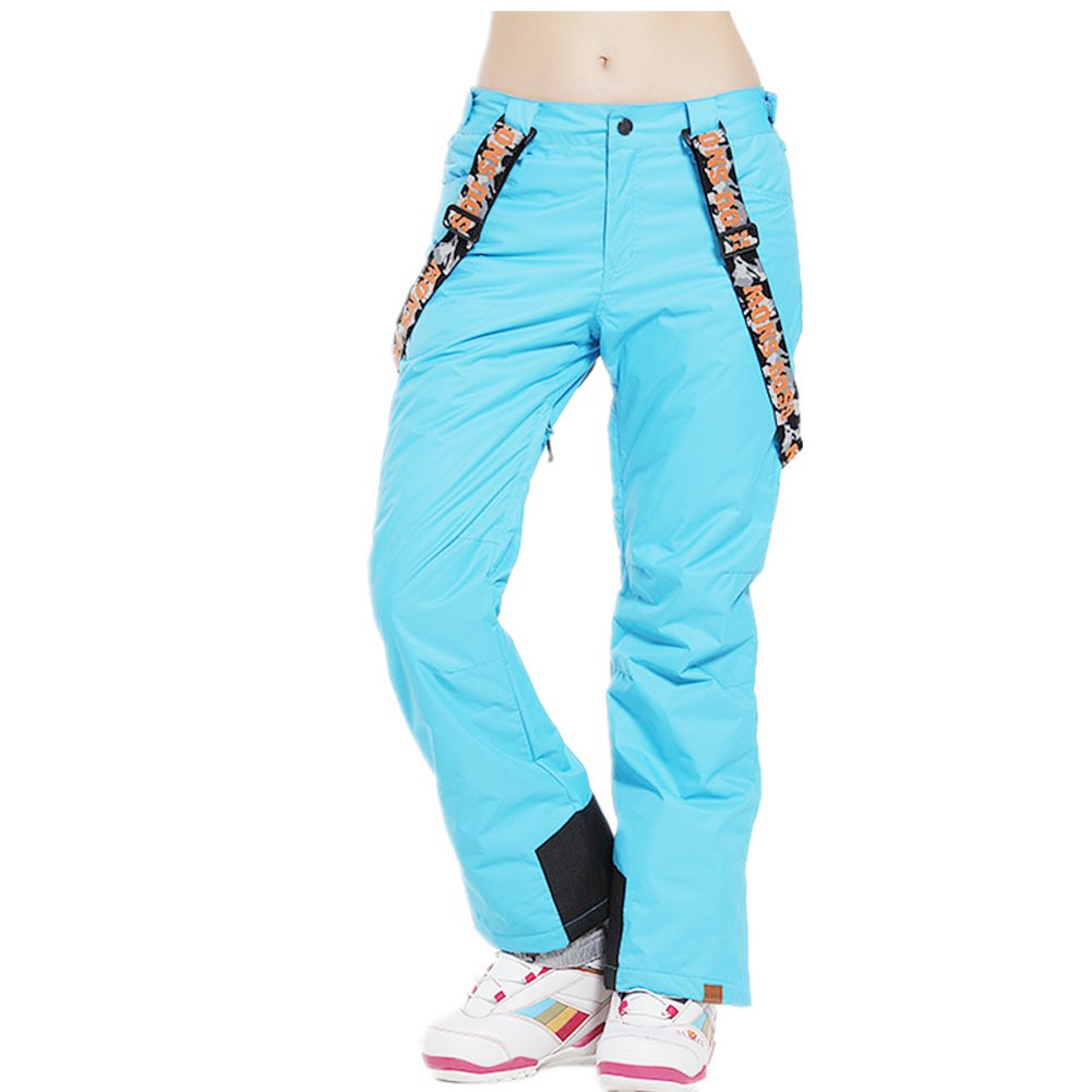 Women's Insulated Waterproof Snow Pants - Windproof Ski Bibs for Winter Sports & Outdoor Activities | Perfect for Skiing, Snowboarding & Cold Weather Adventures