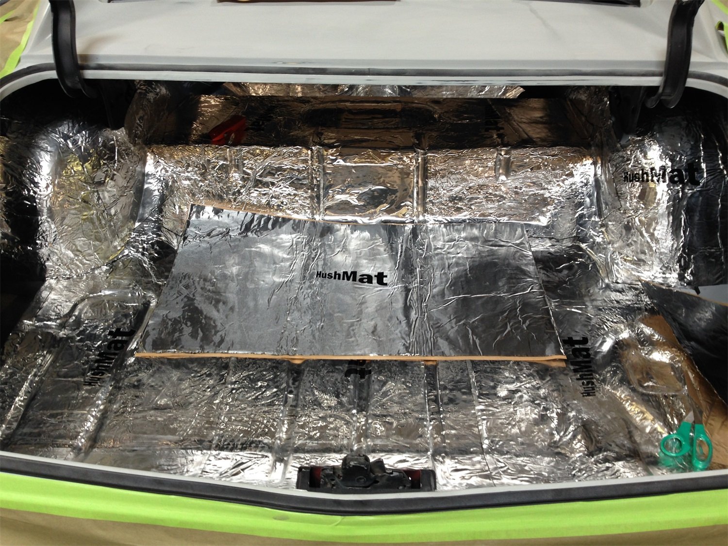 HushMat 612944 Sound and Thermal Insulation Kit for 1994-1998 Ford Mustang Trunk | Noise Reduction & Heat Barrier | Perfect for Car Audio Enthusiasts and Road Trip Comfort