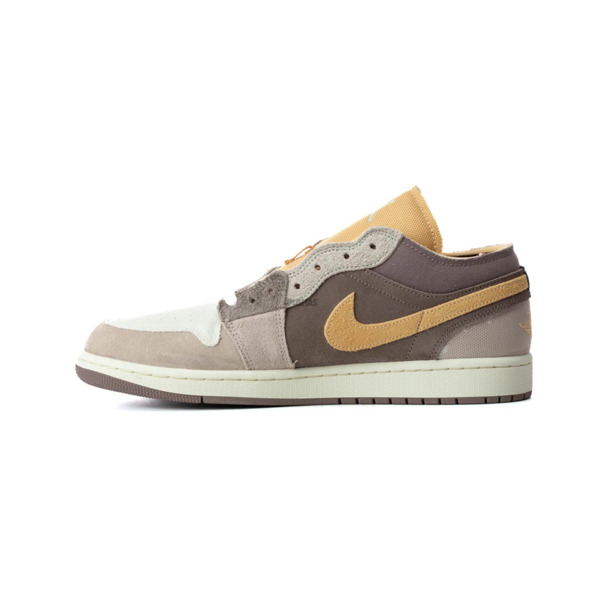 Air Jordan 1 Low SE Craft 'Taupe Haze' Sneakers (2023) - Men's Basketball Shoes for Casual Wear & Street Style Fashion