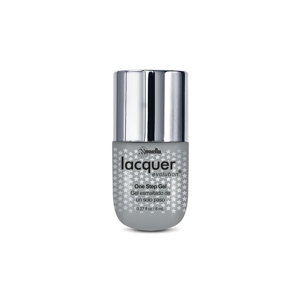 Gel Lacquer Evolution Silver Rock - High Shine Nail Polish for Salon & Home Manicures | Long-Lasting & Chip-Resistant | Perfect for Parties, Weddings & Special Occasions