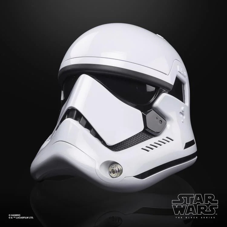 Star Wars The Black Series First Order Stormtrooper 1:1 Scale Wearable Electronic Helmet - Perfect for Cosplay, Collecting & Halloween Costumes