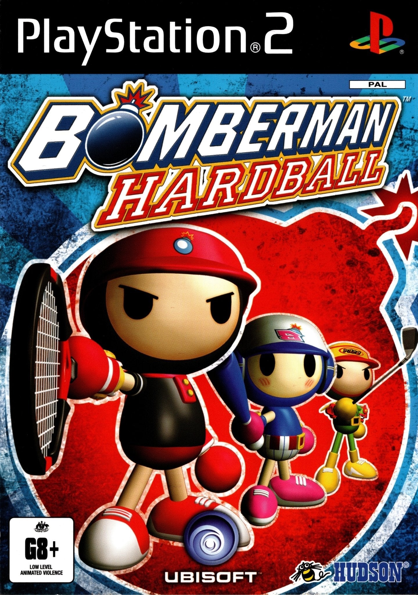 Bomberman Hardball - PlayStation 2 (PS2) Game PAL Version - Classic Multiplayer Action Game for Parties & Family Fun
