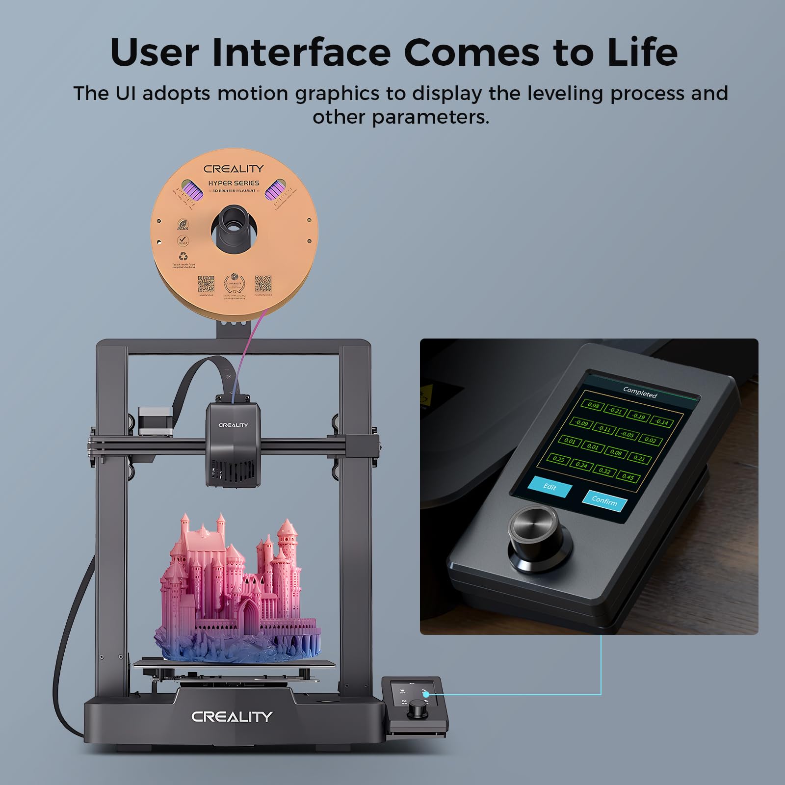 Creality Official Ender 3 V3 SE 3D Printer - 250mm/s High Speed Printing with Sprite Direct Extruder, CR Touch Auto Leveling, Dual Z & Y Axis, 8.66x8.66x9.84 Inch Build Volume - Perfect for Home DIY, Prototyping & Hobbyist Projects