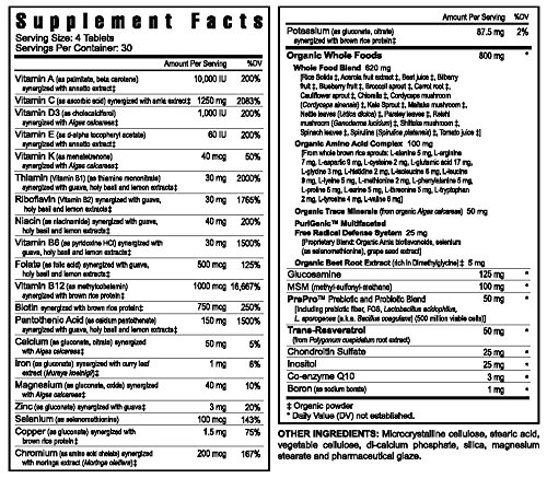 Youngevity Beyond Tangy Tangerine 2.0 Multi-Vitamin & Mineral Complex - Natural Whole Food Supplement with 160,000 ORAC Value | 120 Tablets (6-Pack) for Daily Energy & Immune Support | Perfect for Active Lifestyles & Wellness Routines