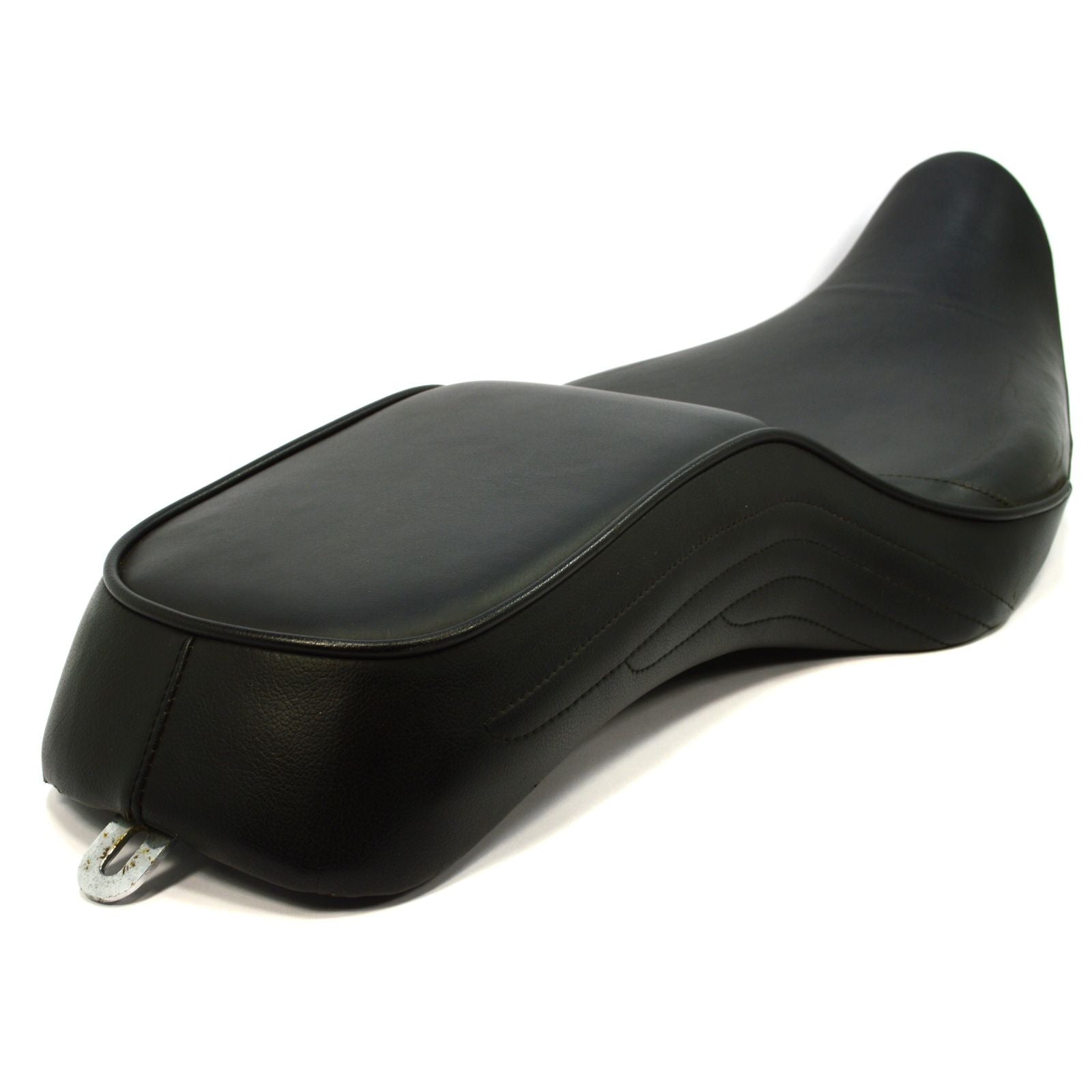 Premium Corbin Motorcycle Seat No. XL 96 6 AM - Black Leather Replacement for Harley Davidson & Cruisers - Comfort Upgrade for Long Rides & Touring