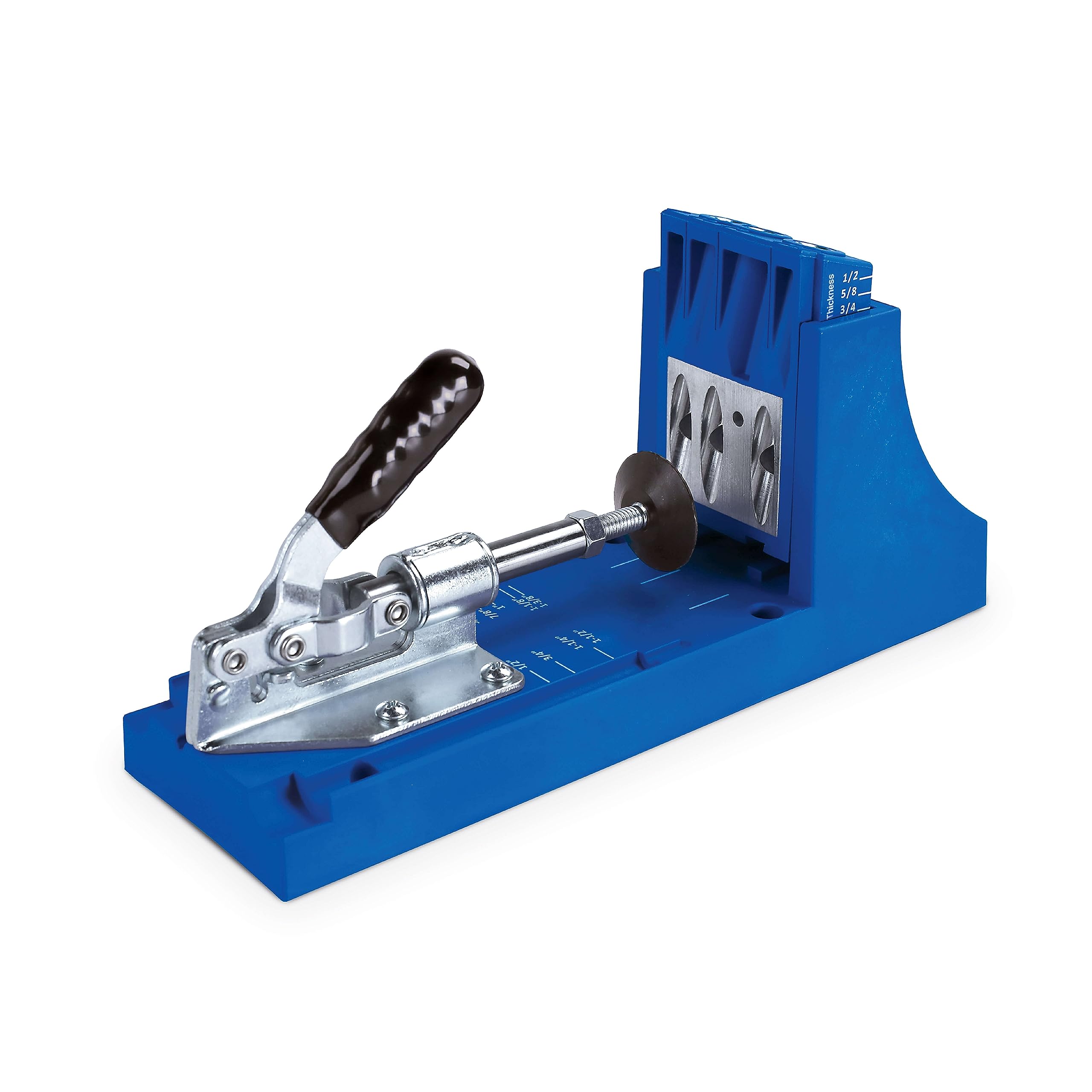 Kreg K4 Pocket Hole Jig System - Adjustable Woodworking Tool for Strong Joints (1/2