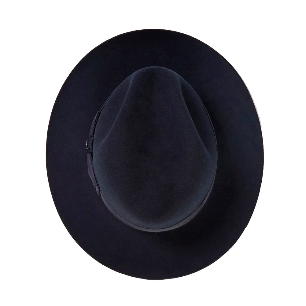 Stetson Men's Temple Hat - Western Cowboy Hat for Men, Genuine Fur Felt, Classic Rancher Style - Perfect for Rodeo, Country Music Festivals & Outdoor Adventures