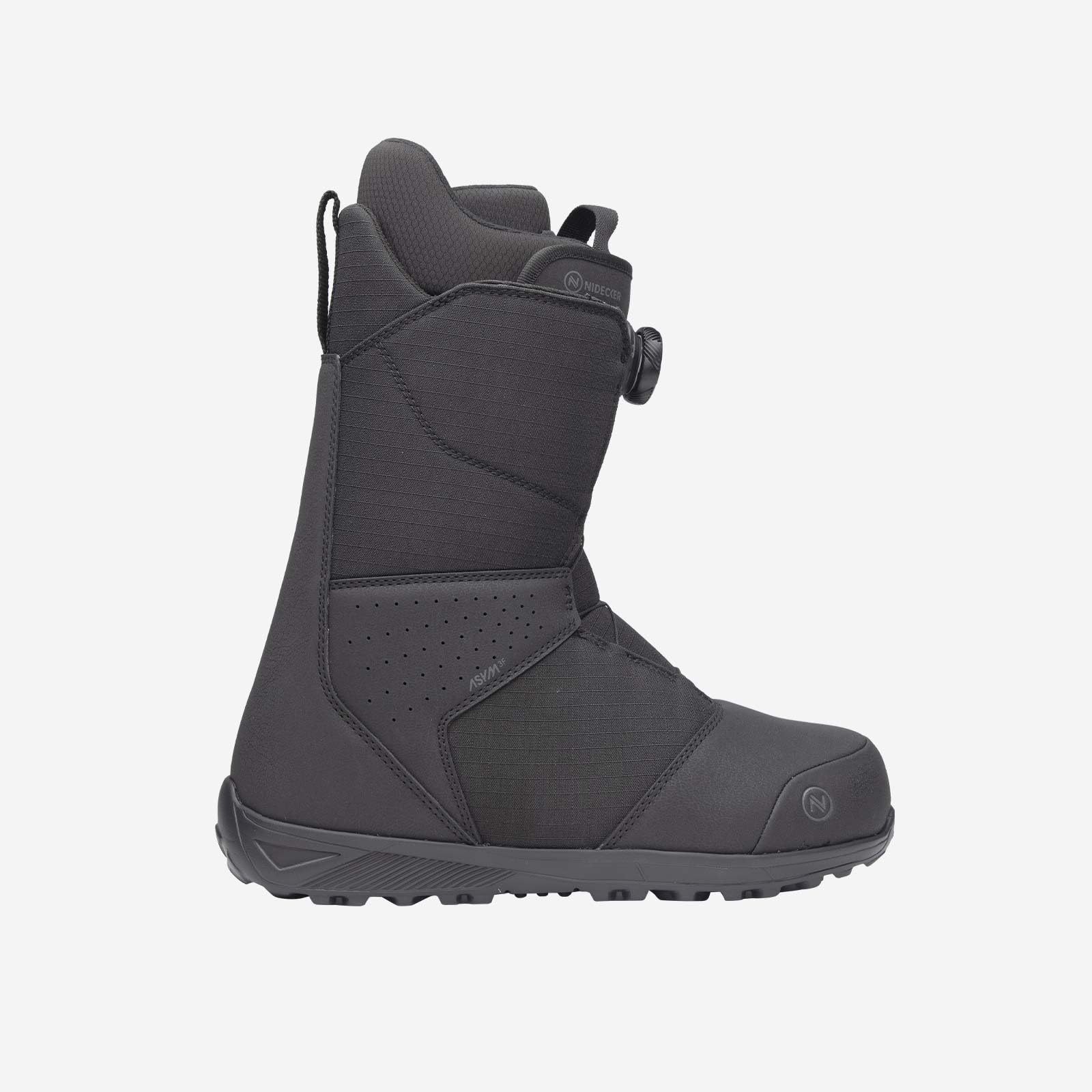 Nidecker Sierra Men's Snowboard Boots - Waterproof, Comfortable & Durable for All-Mountain Riding | Perfect for Freestyle & Backcountry Snowboarding