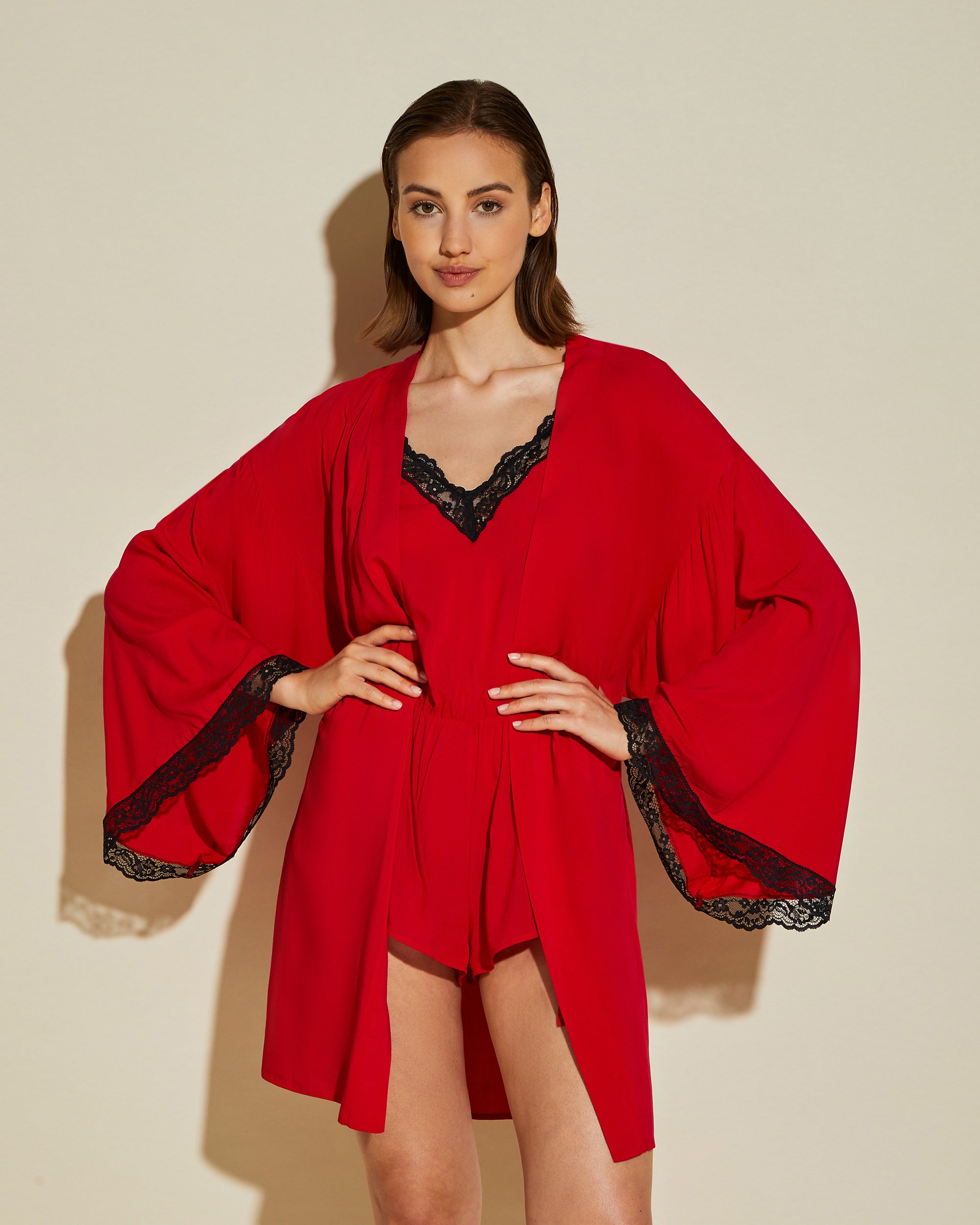 Bata Estilo Kimono - Stylish Japanese-Inspired Kimono Robe for Women - Perfect for Spa, Lounge & Home Relaxation