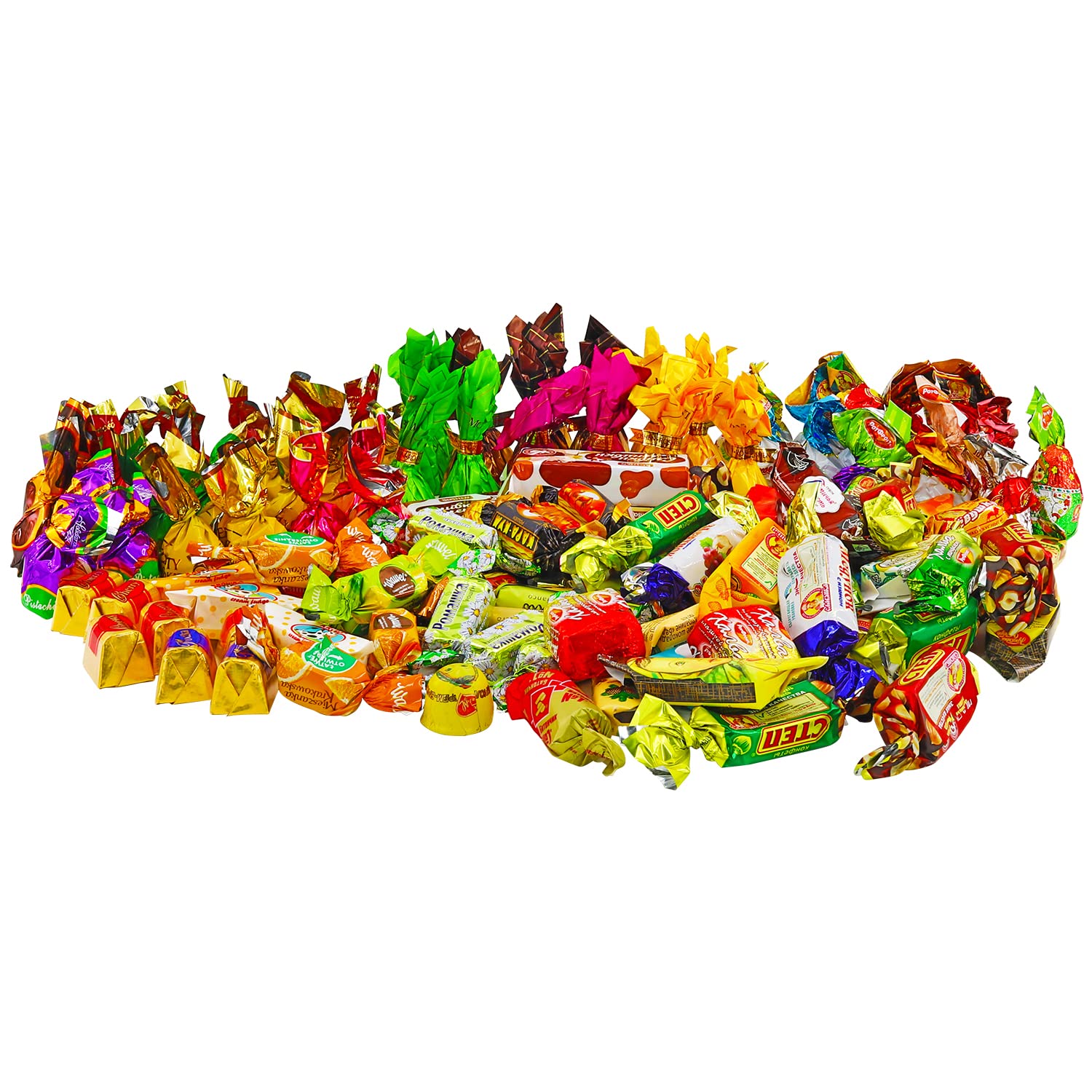 Premium Eastern European Candy Gift Box - Russian, Polish & Ukrainian Chocolate & Caramel Assortment - 3lb Sweet Treats Mix for Parties, Holidays & Cultural Celebrations - Perfect for Gifting, Movie Nights & International Food Lovers