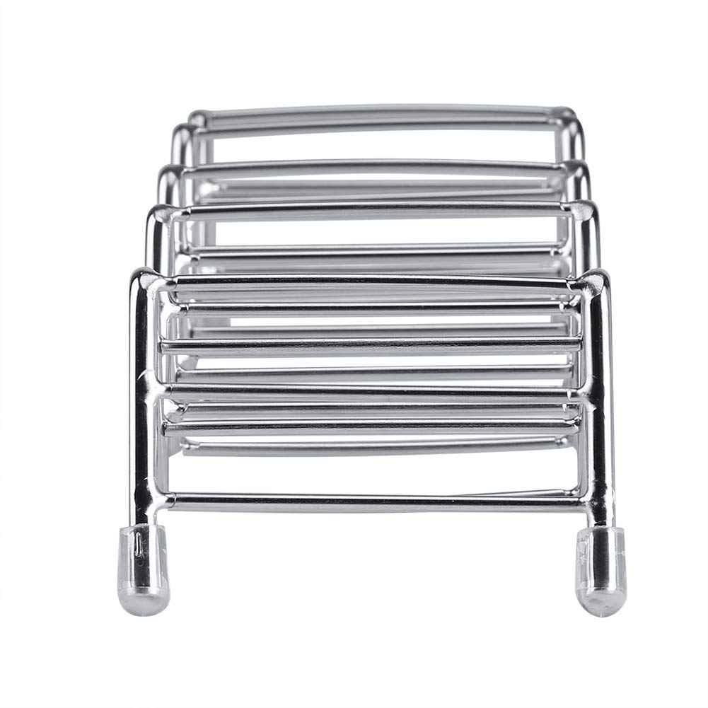 Stainless Steel Taco Holder Stand - 2 to 5 Grooves Mini Tortilla Rack for Oven & Grill | Party Serving Tray for Mexican Tacos & Snacks | Perfect for Cinco de Mayo, BBQs & Family Gatherings