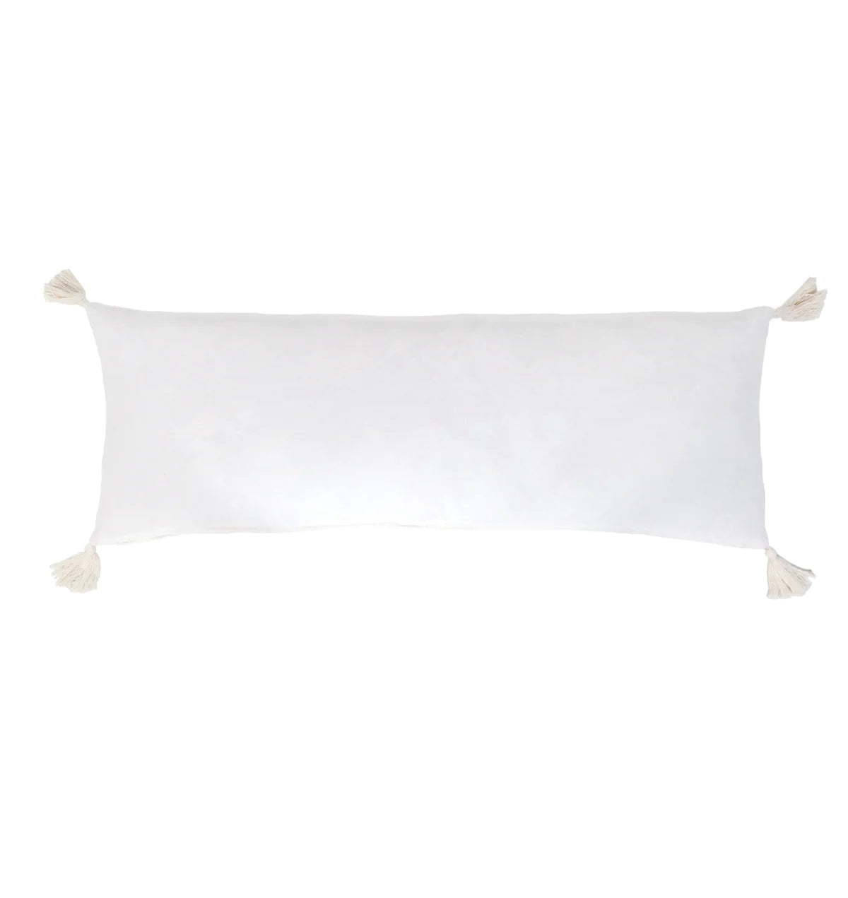 Bianca 14x40 Decorative Throw Pillow with Insert - Perfect for Sofa, Bed & Home Decor