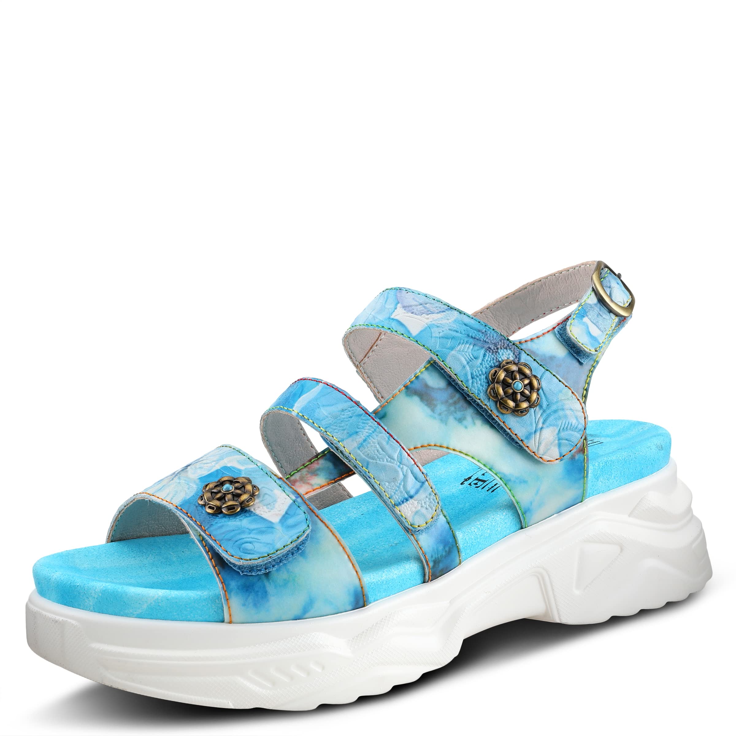 Spring Step L'Artiste Women's Seansand Slide Sandal - Comfortable Summer Casual Sandals for Women, Perfect for Beach, Pool, and Outdoor Activities