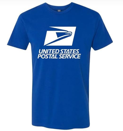 Post Office Service Worker Short Sleeve T-Shirt - Comfortable Cotton Work Shirt for Mail Carriers & Postal Employees - Perfect for Daily Deliveries, Customer Service & Hot Weather