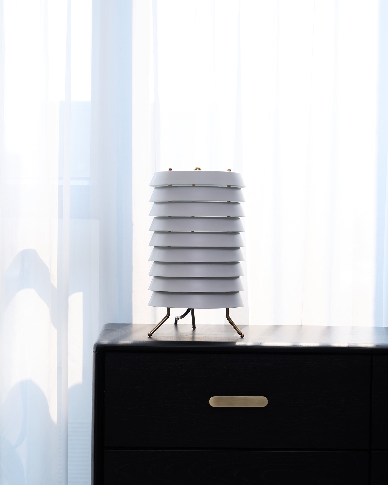 Baltic Tower Table Lamp - Modern LED Desk Light for Home Office, Bedroom & Living Room - Perfect for Reading, Working & Relaxing