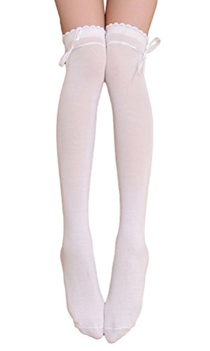 Solid/ White Bow