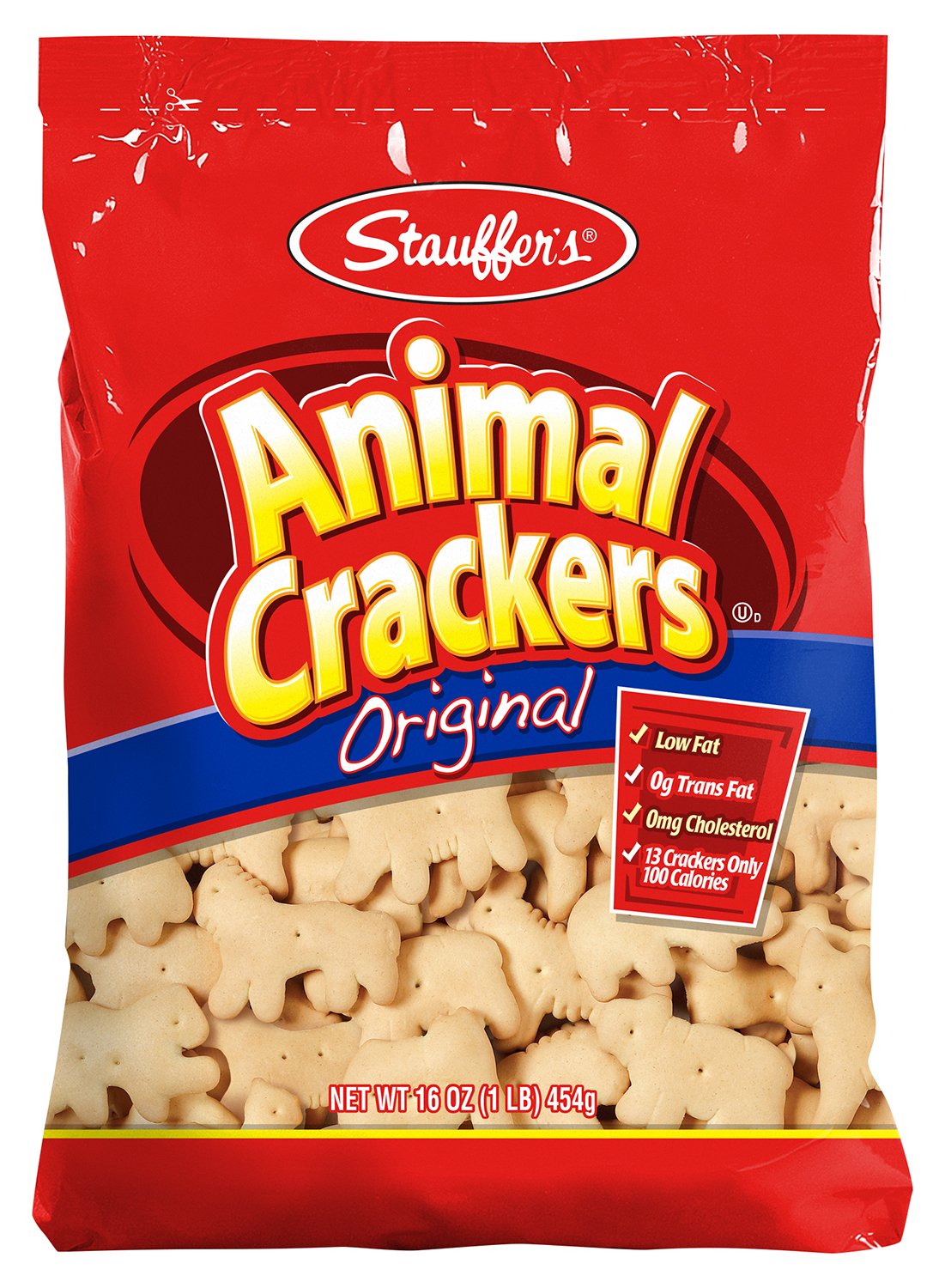 Stauffers Animal Cookies - 16 oz Bag | Classic Snack for Kids, Parties & Lunchboxes | Perfect for School, Birthdays & Family Gatherings