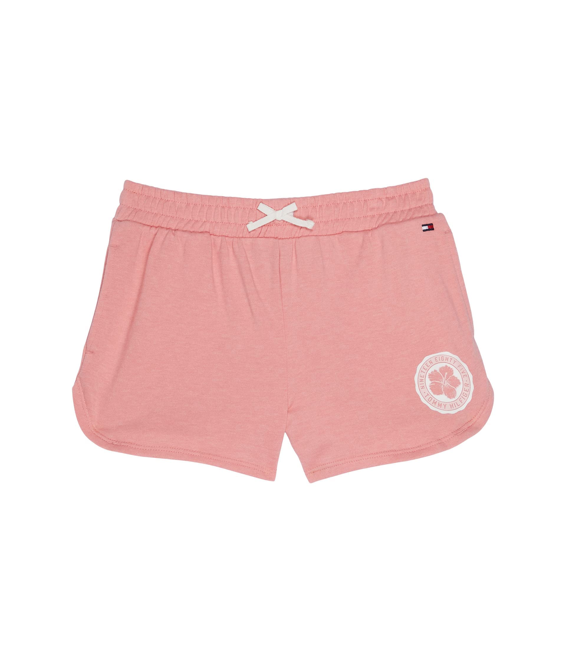 Tommy Hilfiger Girls' Fleece Shorts - Comfy Pull-On for Play & Outings