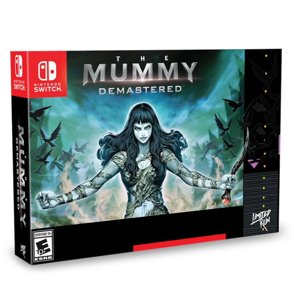 The Mummy Demastered Collector's Edition - Limited Run #86 for Nintendo Switch | Horror Action Game for Halloween & Retro Gaming Nights