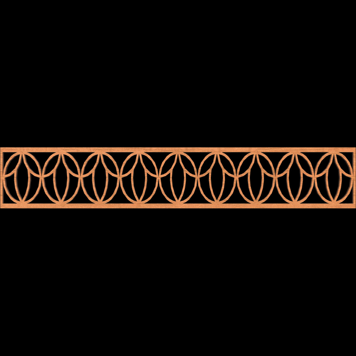 Shoshoni Fretwork Moulding - Handcrafted Wooden Wall Decor for Home & Office - Perfect for Living Room, Bedroom, and Office Decorations