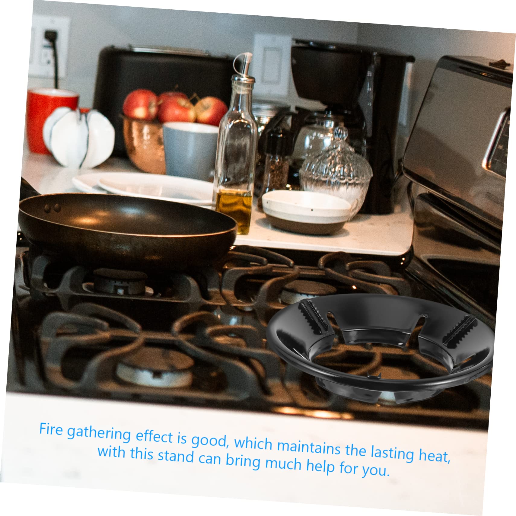 Heat Resistant Gas Stove Rack - Multi-Purpose Cooktop Wok Bracket & Stove Support for Kitchen Cooking, Grilling, and Stir-Frying