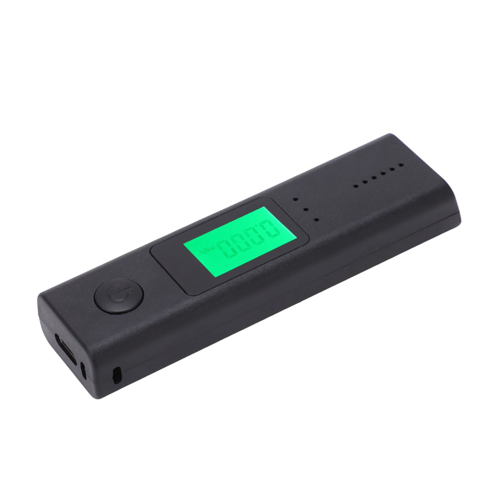 Okuyonic Digital Breathalyzer - Rechargeable Alcohol Tester with 3 Color Indicators, Long Battery Life & Accurate BAC Readings for Safe Driving | Personal & Professional Use at Parties, Bars, and Roadside Checks