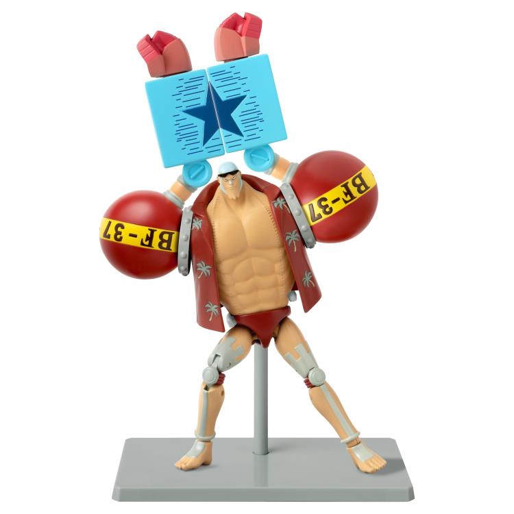 One Piece Anime Franky Action Figure - Collectible PVC Statue for Anime Fans | Perfect for Display, Gifts, and Cosplay Inspiration