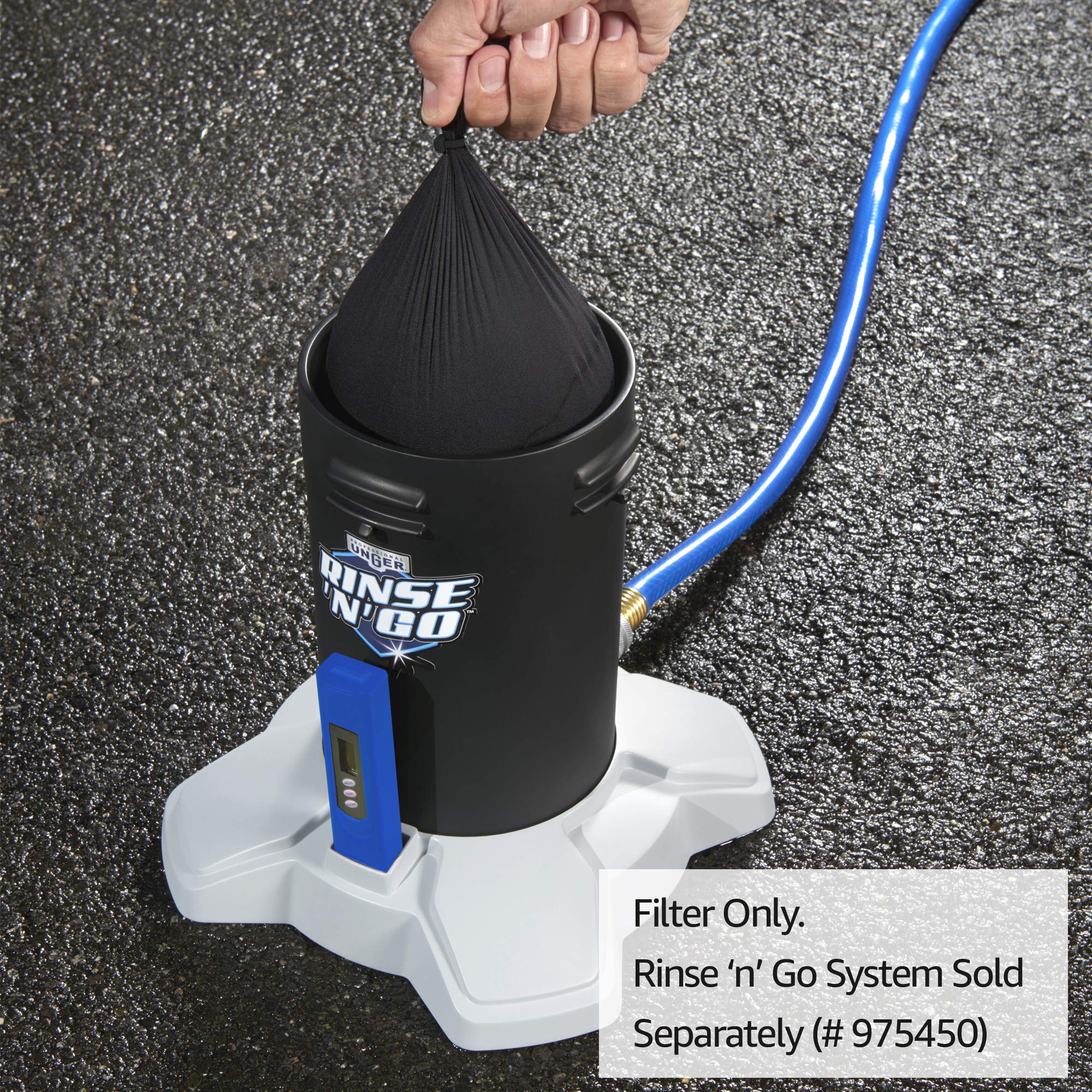 Unger Rinse 'n' Go Replacement Water Filter for Spotless Car Washing - Perfect for Home Car Wash, Auto Detailing & RV Cleaning