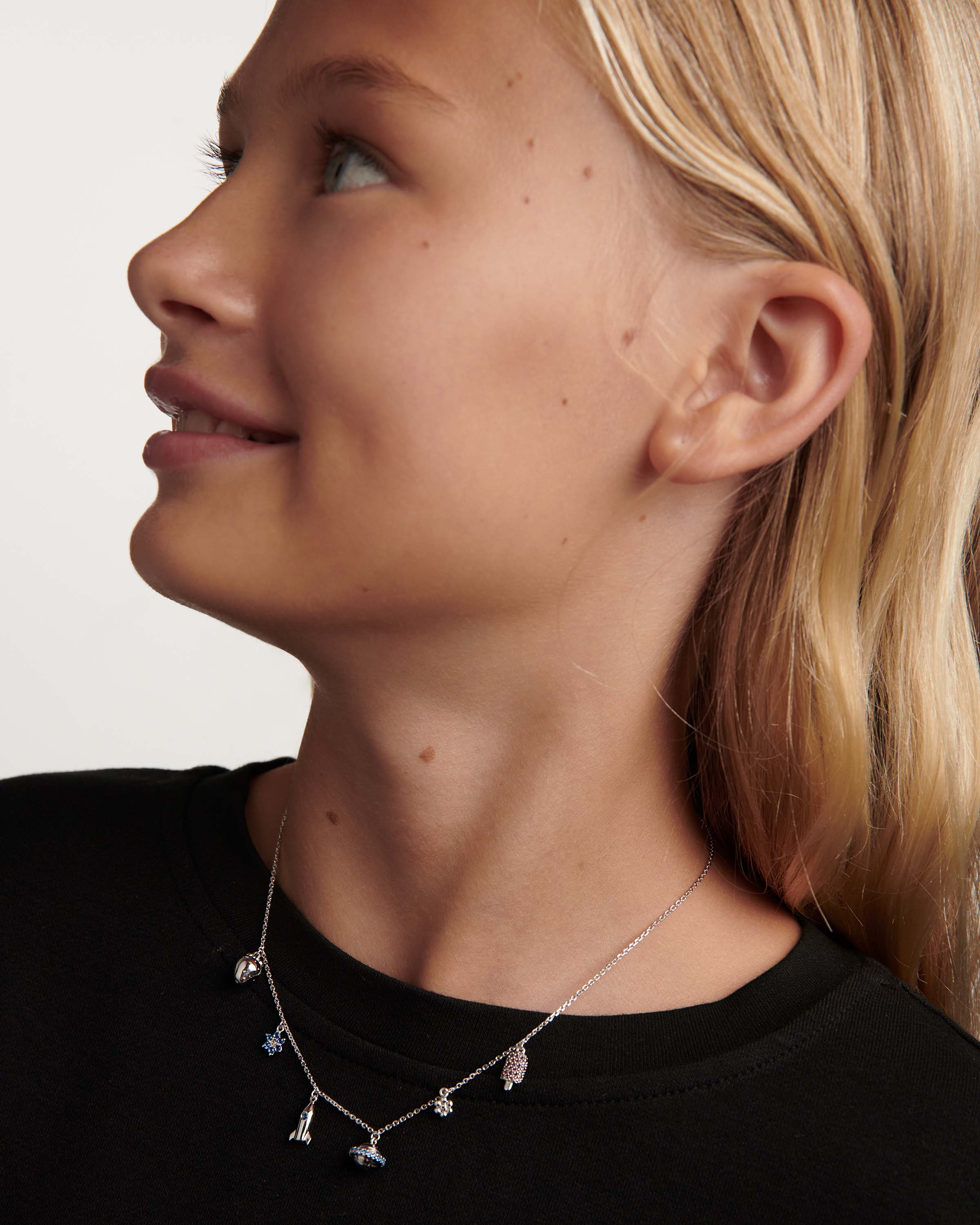 Les Petites Silver Necklace - Elegant Sterling Silver Pendant Necklace for Women | Perfect for Everyday Wear, Date Nights & Special Occasions