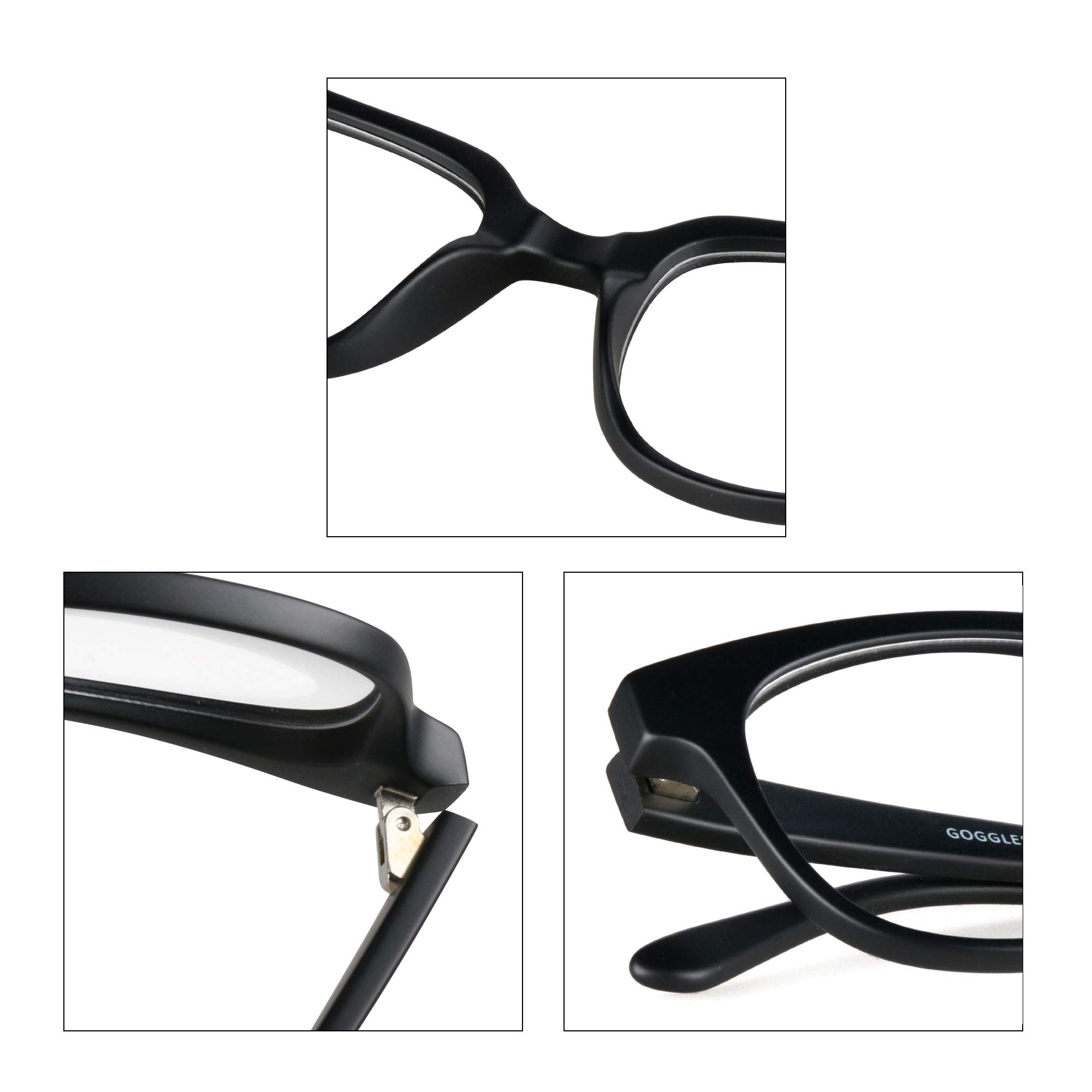 LifeArt Blue Light Blocking Glasses for Women & Men - Anti Eyestrain Computer Reading Glasses with UV Protection - Perfect for Office Work, Gaming & Screen Time